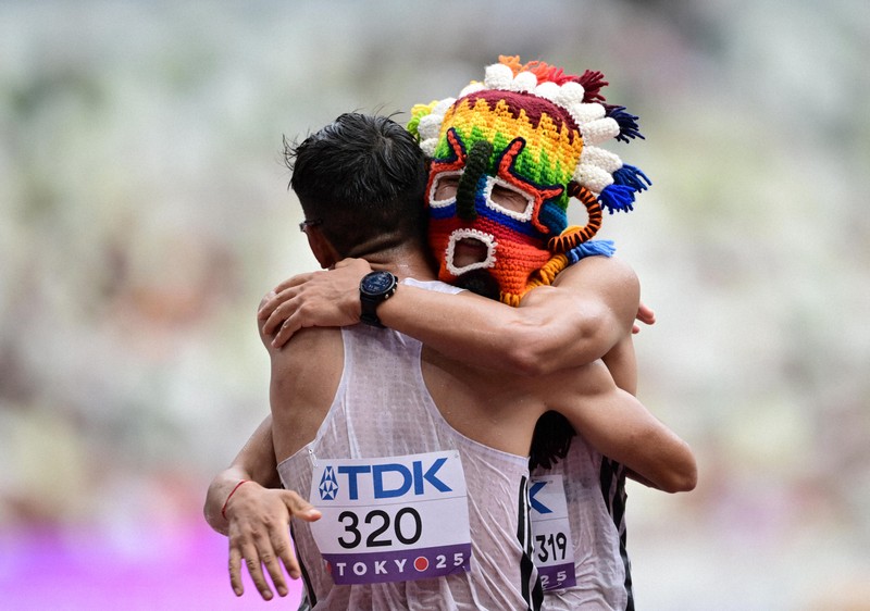 世界陸上男子20キロ競歩 吉川絢斗が7位入賞 [写真特集1/20] | 毎日新聞