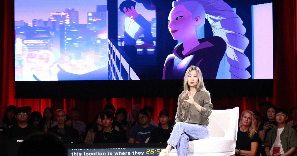 配信アニメ「KPOPガールズ!」に観客大合唱　釜山国際映画祭