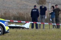 ポーランドで撃墜されたロシアのドローン＝2025年9月10日、AP