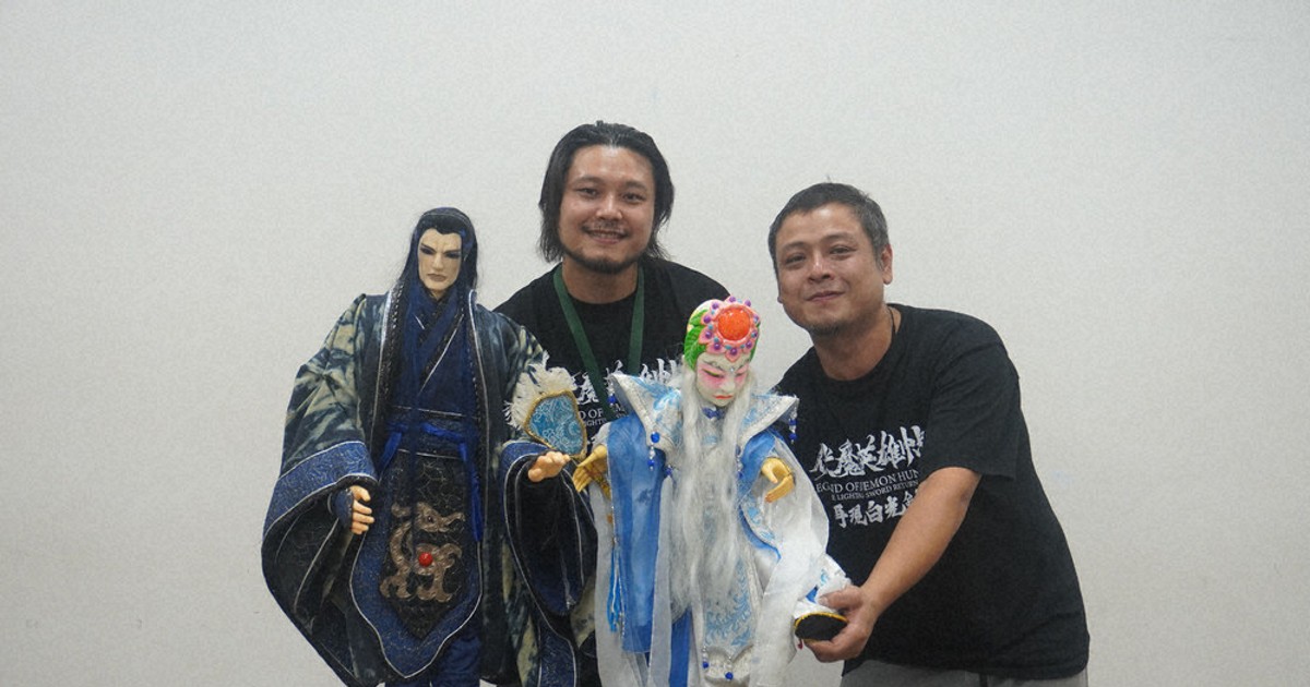 布袋劇　西遊記　伝統人形と面のセット 布袋劇 西遊記 伝統人形と面のセット 布袋劇 西遊記 伝統人形