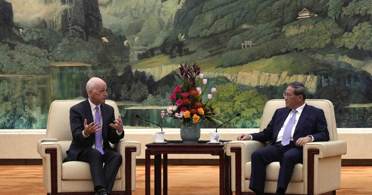 China's Li seeks stable ties with US in talks with House lawmakers
