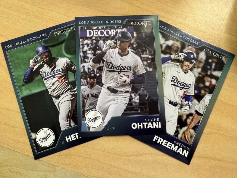 ドジャース 大谷「デコルテポーズ」カードを配布 来場者先着1万