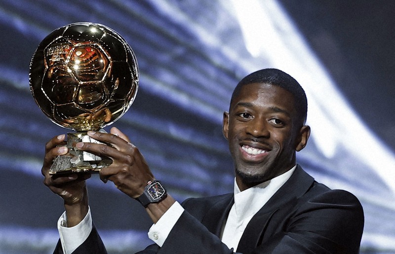 デンベレがバロンドール初受賞 パリSG初の欧州CL優勝に貢献 | 毎日新聞