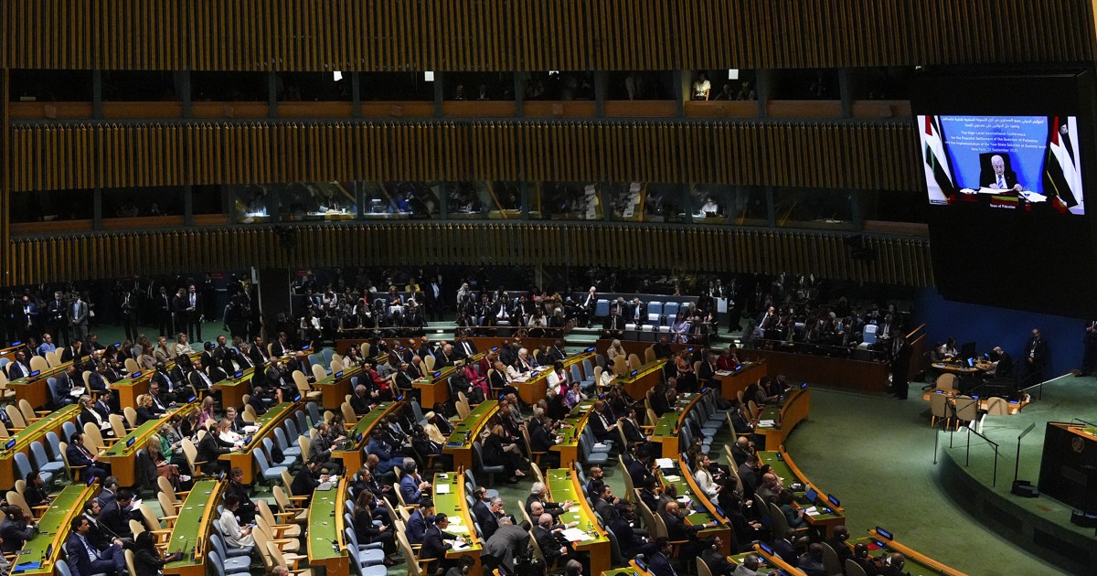 France recognizes Palestinian statehood at UN meeting to revive peace efforts