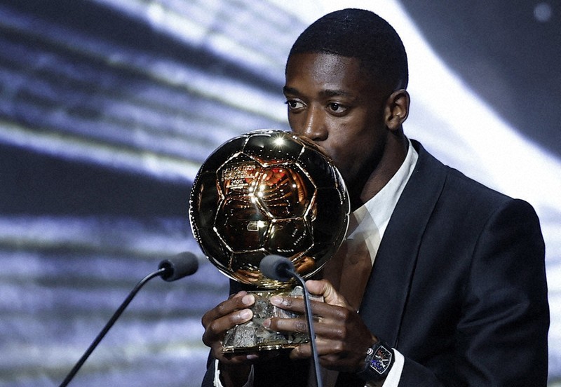 サッカー：サッカー バロンドールにデンベレ | 毎日新聞