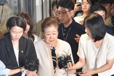 韓国文鮮明夫妻御子息様写真 文鮮明先生ご夫妻御聖誕日 記念行事