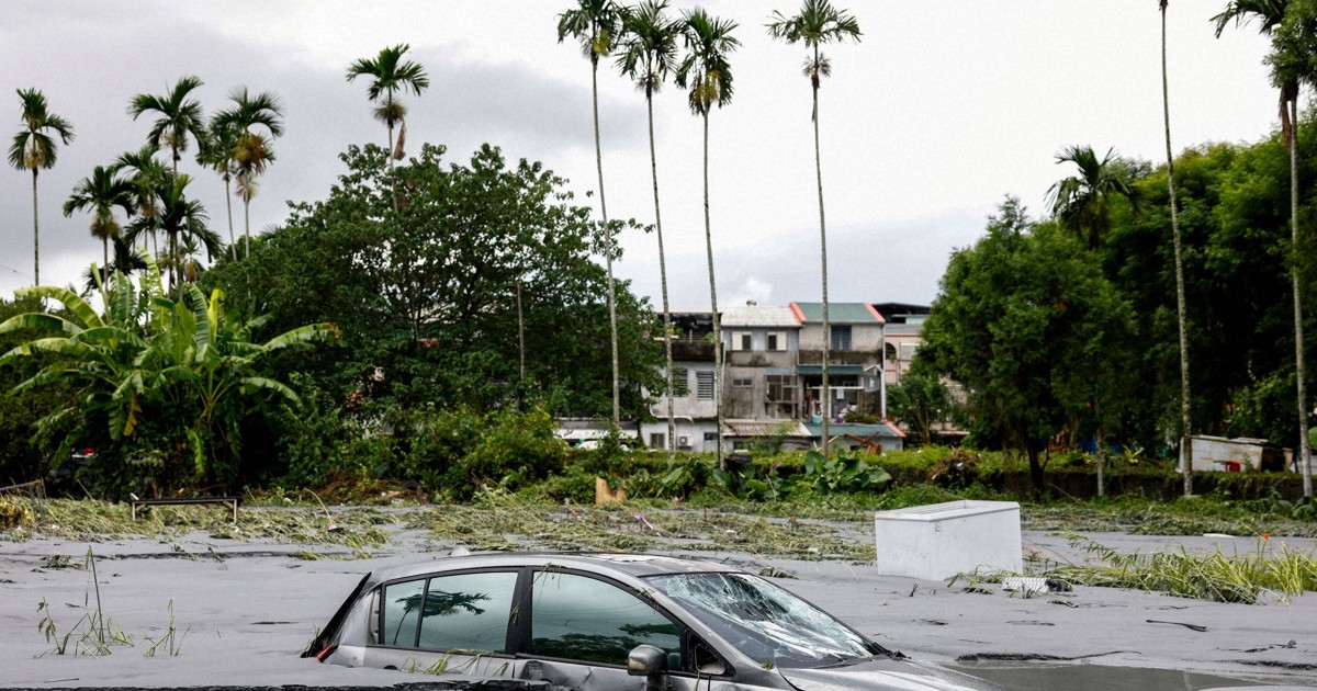 台風18号　台湾でせき止め湖あふれ14人死亡、124人行方不明
