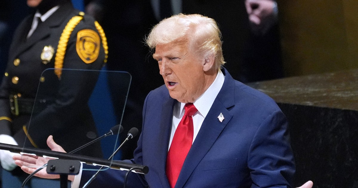 Trump tells UN in speech that it is 'not even coming close to living up' to its potential