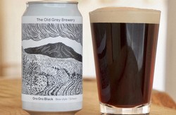 白老町のオロオロ山から名付けた黒ビール「オロオロ・ブラック」
