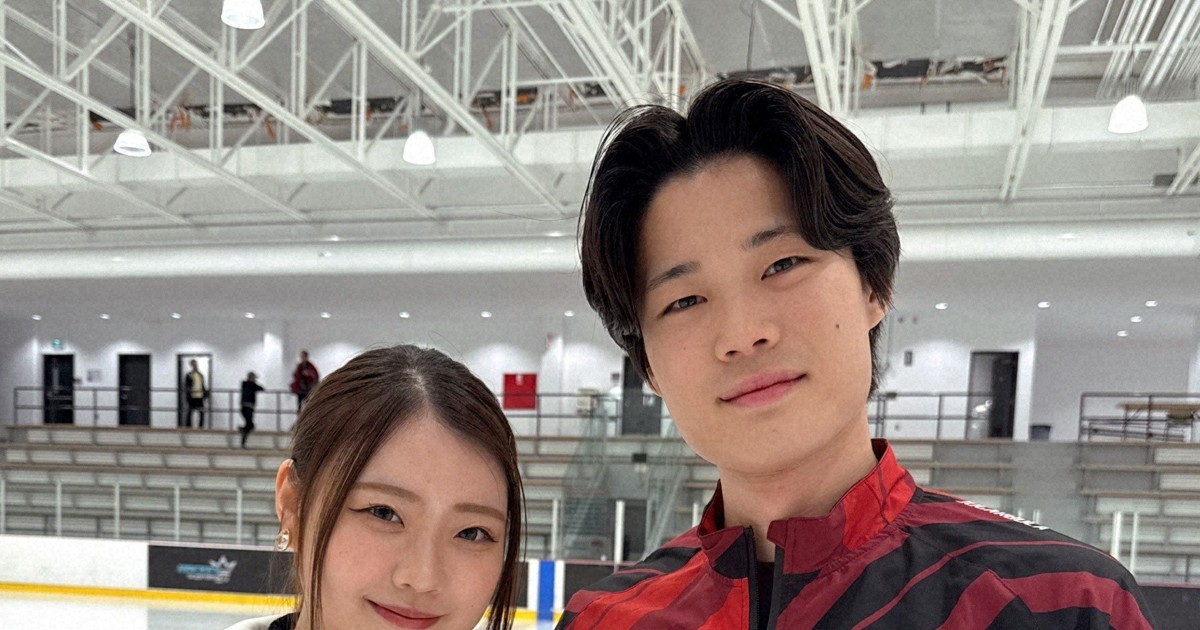 紀平梨花がアイスダンス挑戦　西山真瑚と組み、愛称は「りかしん」