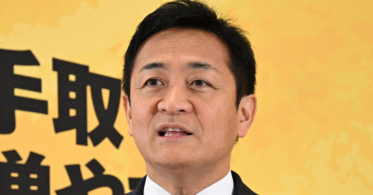 国民・玉木氏、維新の自公連立入りをけん制　「前のめりな印象」