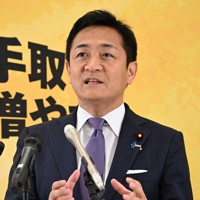 記者会見で質問に答える国民民主党の玉木雄一郎代表＝衆院第1議員会館で2025年9月24日午後1時8分、平田明浩撮影