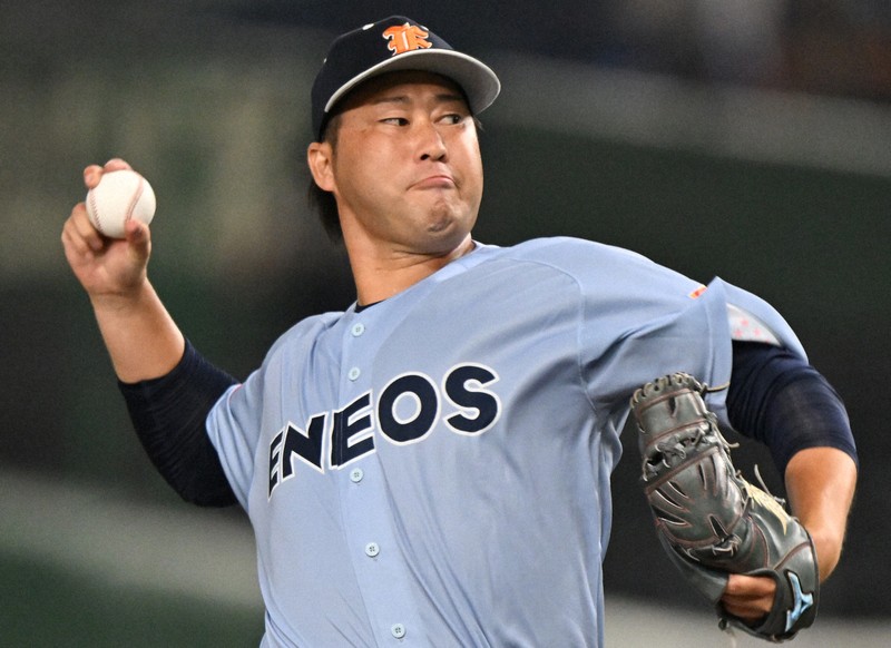 ENEOSの田沢純一投手が退団へ 今後は「未定」 社会人野球 | 毎日新聞