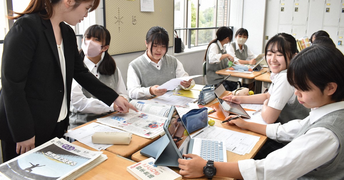 授業に「創作四字熟語」を導入　調べて、練って…表現力の向上に効果