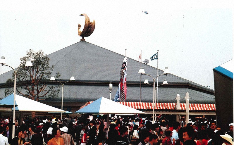 謎のオブジェ、調べてみると 44年前、神戸・地方博の「レガシー