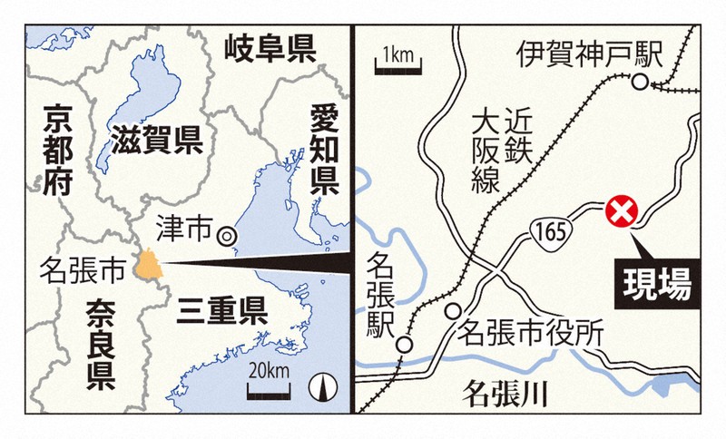 三重・名張 軽乗用車事故で5人死亡 [写真特集5/12] | 毎日新聞