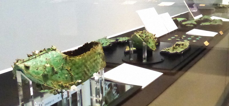 国宝」再び輝く 未盗掘の藤ノ木古墳、修理終えた副葬品が一堂に [写真