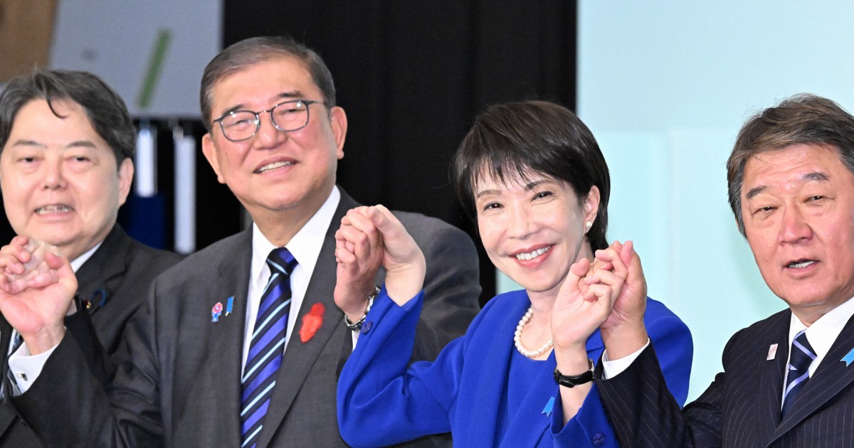 自民・高市新総裁「ワーク・ライフ・バランス捨てる」　石破首相苦言