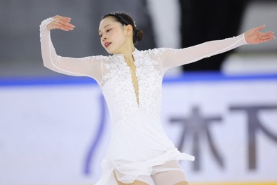 フィギュア・近畿女子は三宅咲綺がSP首位 坂本花織から思わぬ電話
