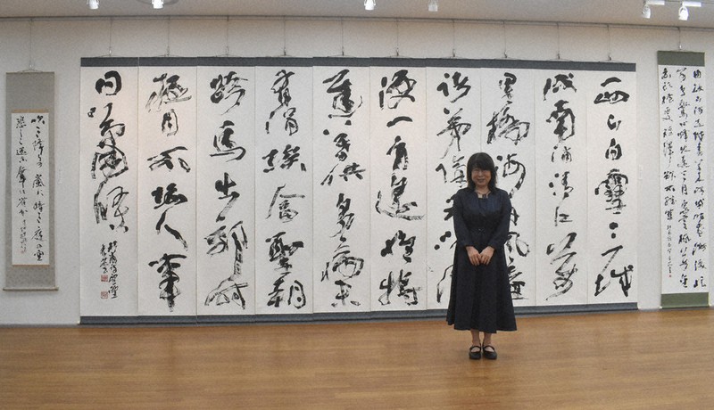 苑有書展、堂々150点 日立できょうまで 1年の成果発表 ／茨城 | 毎日新聞
