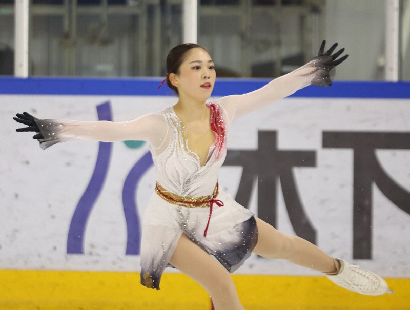 フィギュアスケート近畿選手権 女子は三宅咲綺選手が初優勝 [写真特集