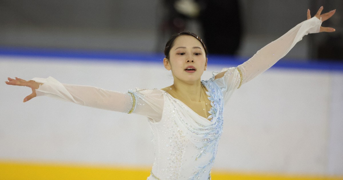 フィギュアスケート近畿選手権 女子は三宅咲綺選手が初優勝 [写真特集1