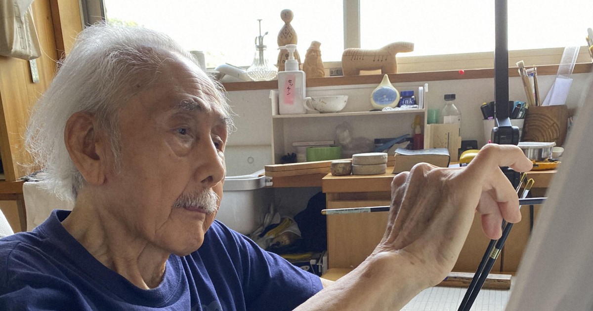 画家の上田薫さん死去　96歳　写実的な「スーパーリアリズム」手法