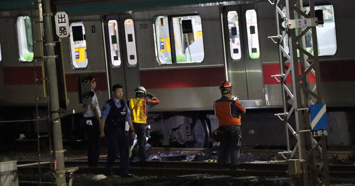 Overnight train collision near Tokyo causes long delays for commuters