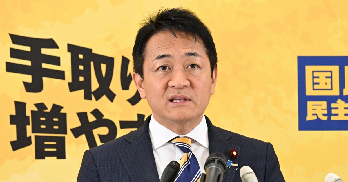 「玉木首相」案、「冗談」か「選択肢」か　維新が野党会合で言及