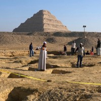 古代エジプト時代の絵画が行方不明 「呪いの言葉」刻まれた墓から