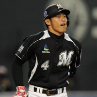 ロッテ　荻野 千葉ロッテマリーンズ石垣島春季キャンプ2024 サポート選手の