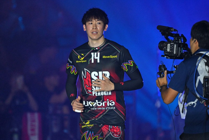 バレーボールのセリエA・ペルージャ対SVリーグ王者・サントリーが親善