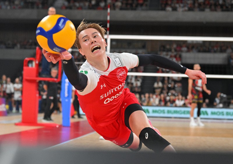 バレーボールのセリエA・ペルージャ対SVリーグ王者・サントリーが親善