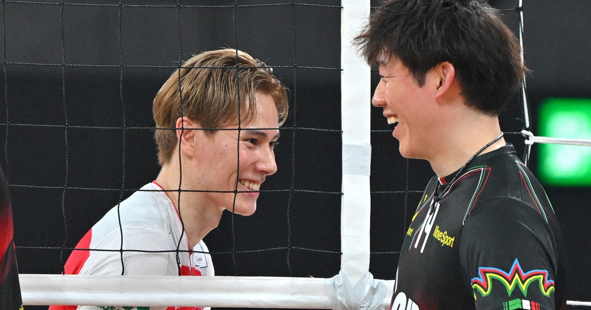 バレーボールのセリエA・ペルージャ対SVリーグ王者・サントリーが親善