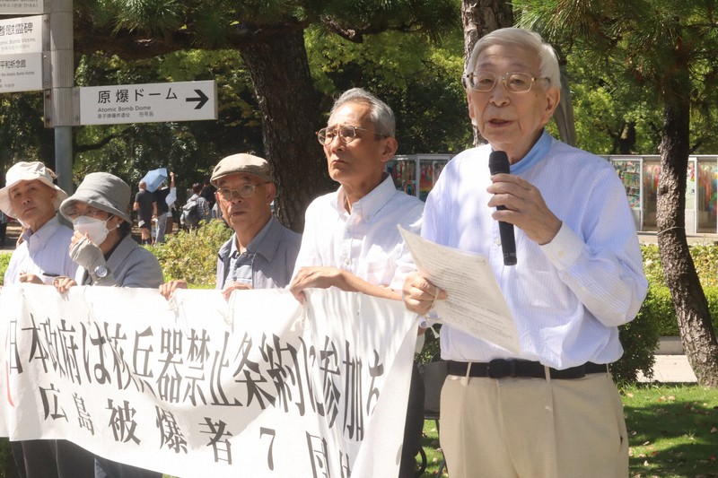 若い人で運動を」ノーベル平和賞1年 注目でも募る被爆者の危機感