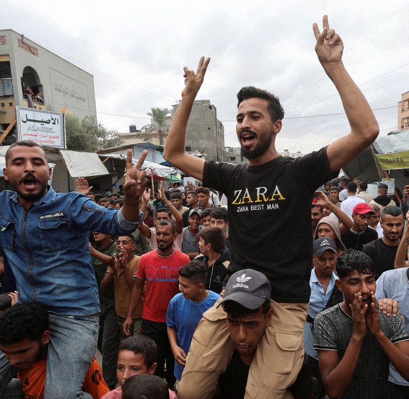 ガザ和平交渉「第1段階」 ハマスとイスラエルが合意文書に署名 | 毎日新聞