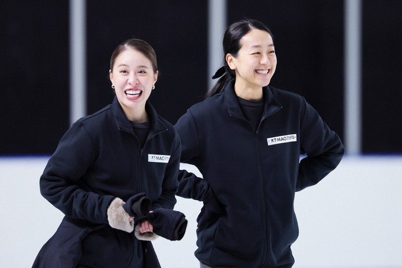 アシーナニューヨーク　またまたお値下げしました 浅田真央さん設立「木下MAOアカデミー」が公開練習 [写真特集1/17