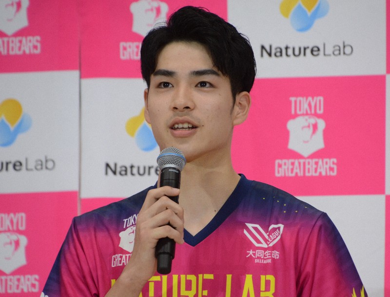 東京GB川野琢磨、記憶に残る「戸崎選手の助言」 バレーSVリーグ