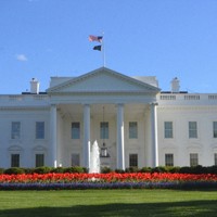 米ホワイトハウス＝首都ワシントンで2025年4月16日、西田進一郎撮影