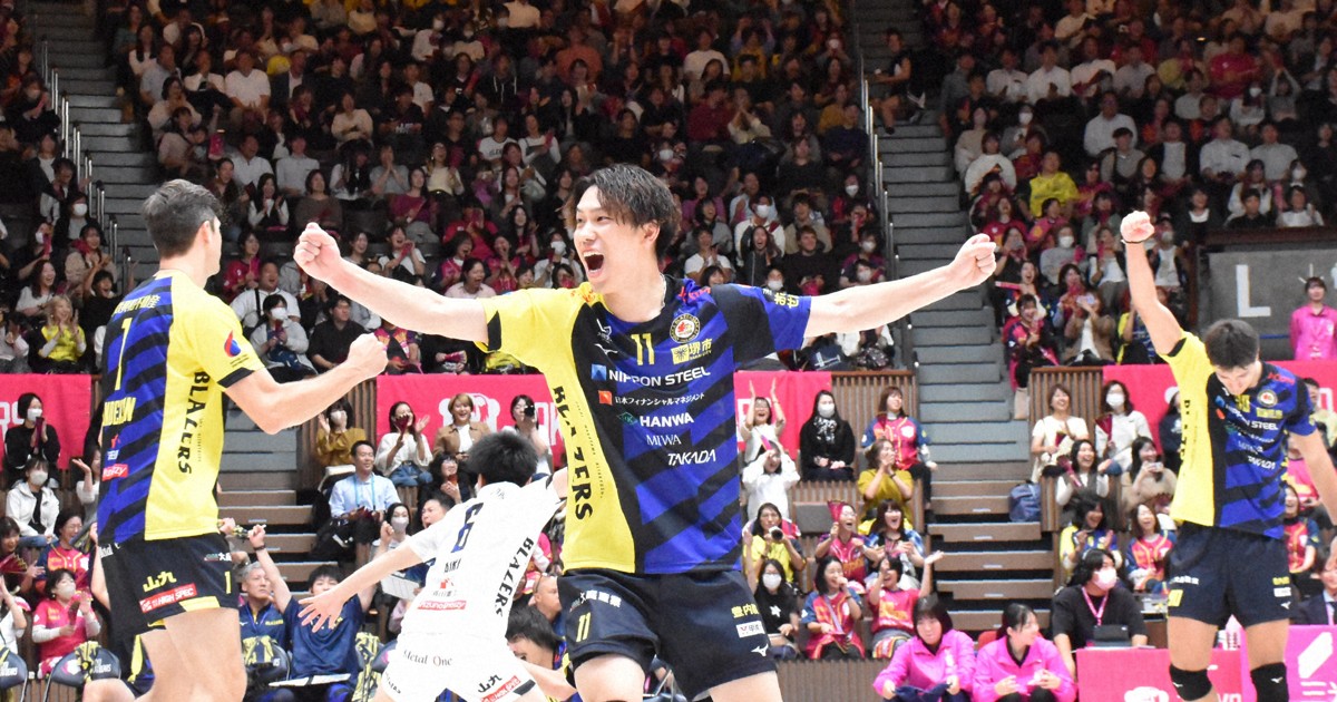 日鉄堺加入の大宅真樹「代表に行きたいと思うシーズンに」バレーSV