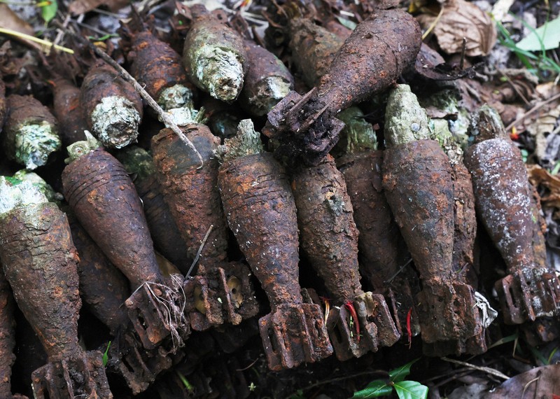 戦後80年、爪痕今も パプアニューギニアに残る戦争遺構 [写真特集1/30