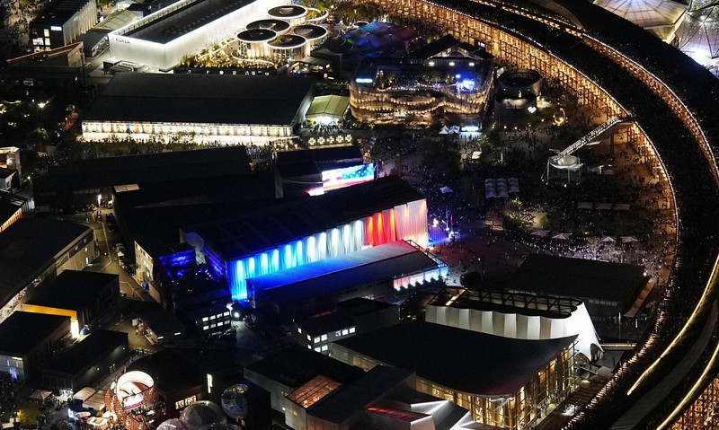 13日に閉幕する大阪・関西万博の夜景 [写真特集1/10] | 毎日新聞