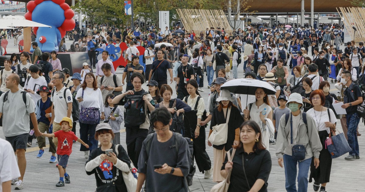 Osaka expo enters final weekend, venue at capacity as closing day nears
