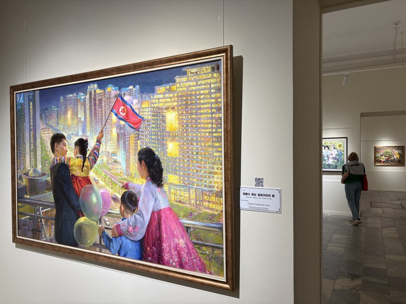 露で相次ぐ「北朝鮮推し」の動き 戦争絵画の美術展、記念像の建立も
