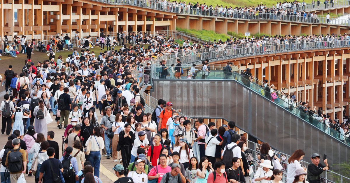 万博、きょう閉幕 一般入場者2500万人突破、想定には届かず | 毎日新聞