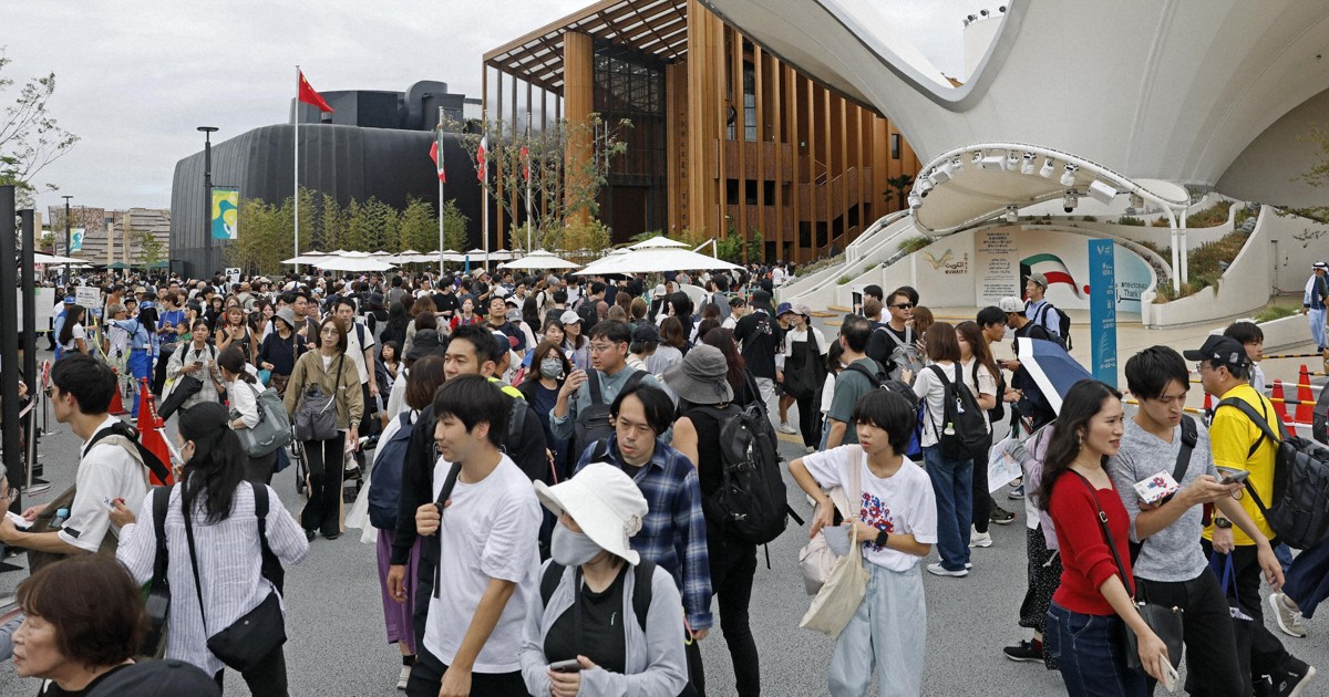 Osaka expo draws over 25 mil. visitors ahead of closing after 6-month run