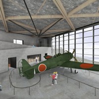 旧日本海軍の戦闘機「紫電改」を後世へ 愛媛で新たな展示館建設 ［写真