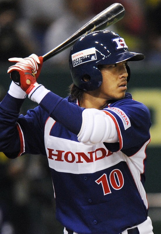 外野手として社会人野球「平成のベストナイン」に選ばれた長野久義選手（ホンダ）