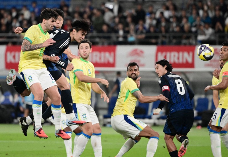 日本代表 ブラジルに逆転勝利 サッカー親善試合 [写真特集1/33] | 毎日新聞
