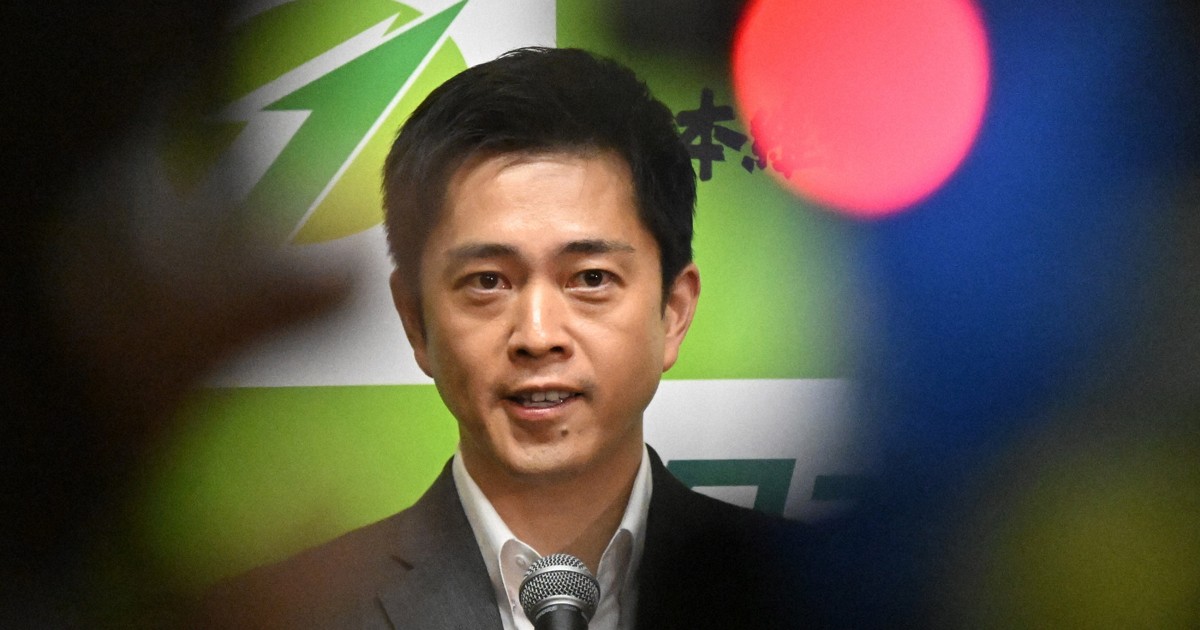 維新・吉村代表　連立入りなら「党消滅のリスクある」